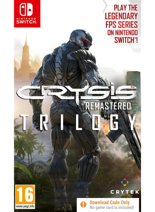 Crysis Remastered Trilogy (Код загрузки, без картриджа) (Nintendo Switch)